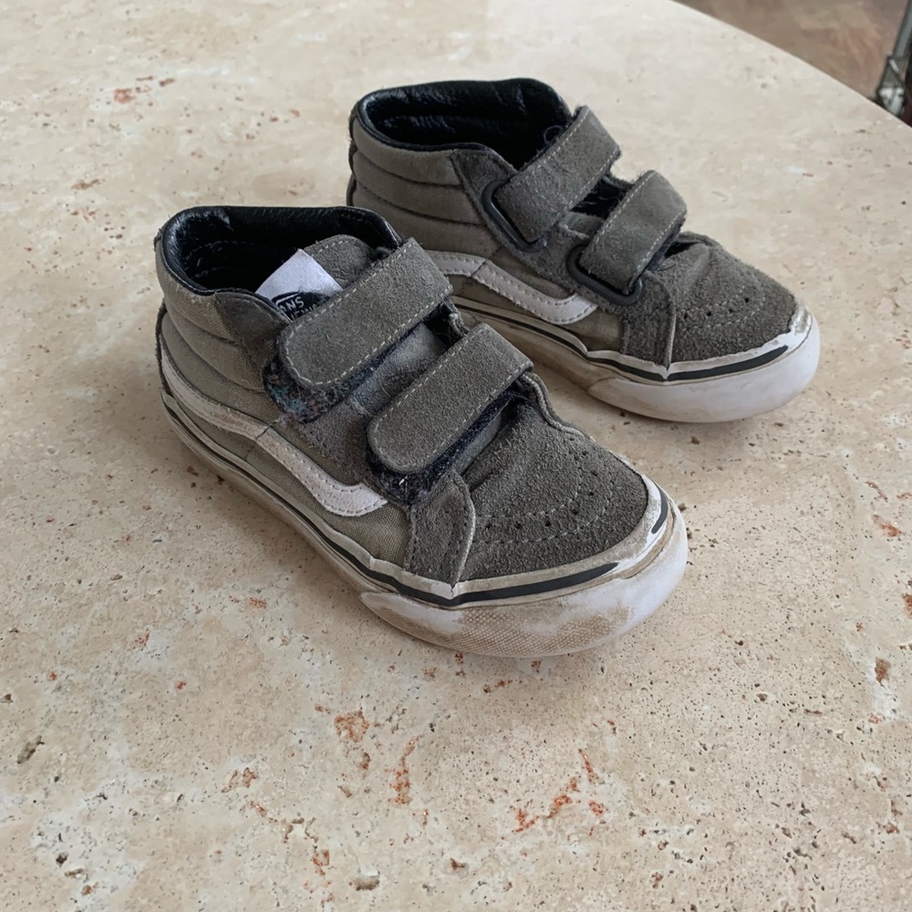 Vans✨Grey Hi-tops Size 10.5